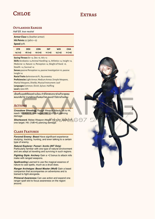 Chloe - DnD